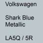 Preview: Volkswagen, Shark Blue Metallic, LA5Q / 5R.